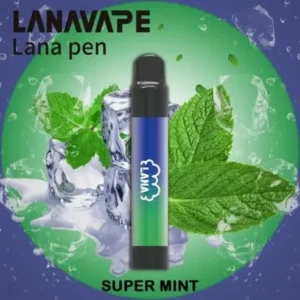【薄荷】LANA 2000口一次性電子煙 LANA PEN 抛棄式電子煙
