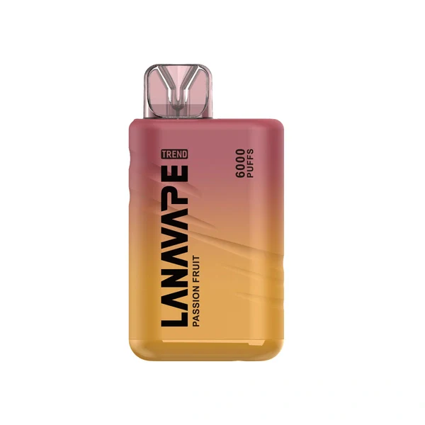 LANA6000口【百香果】一次性電子煙 拉娜拋棄式電子煙 可充電