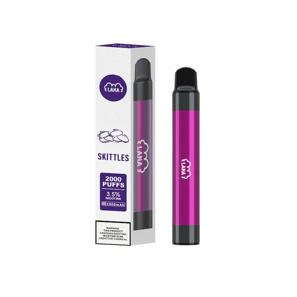 【彩虹糖】LANA 2000口一次性電子煙 LANA PEN抛棄式
