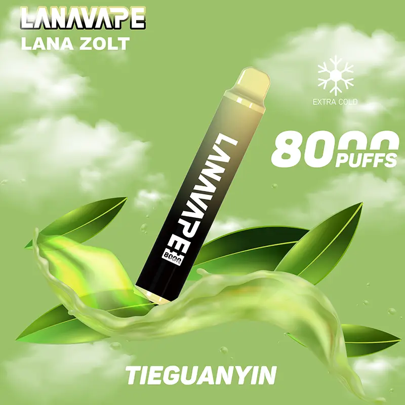 LANA ZOLT 8000口【哈密瓜】 一次性電子煙 拋棄式 可充電款:圖片 10
